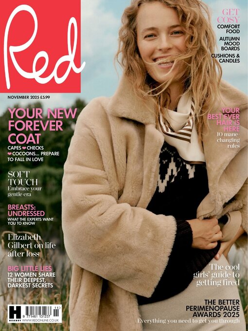 Upplýsingar um Red UK eftir Hearst Magazines UK - Til útláns